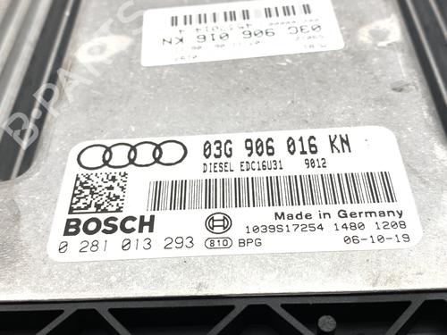Engine control unit (ECU) AUDI A4 B7 Avant (8ED) 2.0 TDI | BP39372964M57 - Image 3