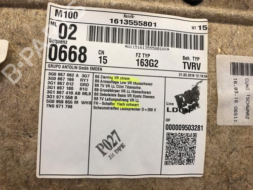 Forreste højre beklædning VW PASSAT B8 (3G2, CB2) 1.8 TSI | BP39287064C59 - Image 6