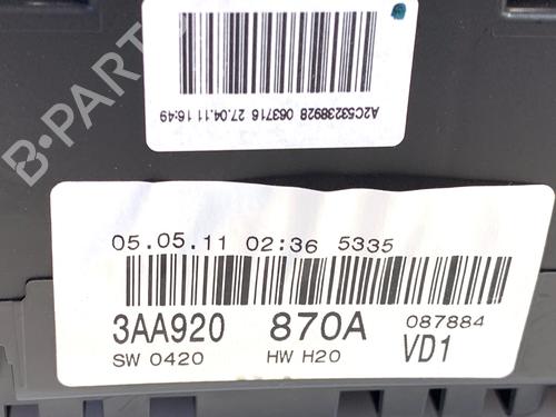 Instrument cluster VW PASSAT B7 (362) 2.0 TDI | BP39323574C47  - Image 6