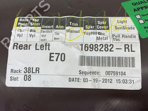 Rear left panel BMW X5 (E70) xDrive 40 d | BP39287580C60 - Image 9