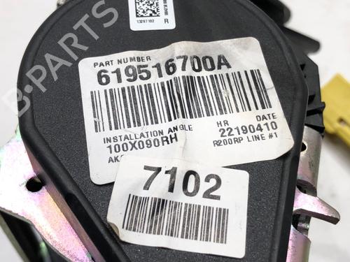 Front right seatbelt CHEVROLET CRUZE (J300) 1.6 | BP39279968I25 - Image 3