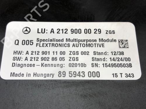 Electronic module MERCEDES-BENZ E-CLASS (W212) E 200 CDI / BlueTEC (212.005, 212.006) | BP39275552M83 - Image 4