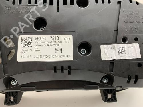 Instrument cluster SEAT ATECA (KH7, KHP) 2.0 TDI 4Drive | BP39366874C47 - Image 5