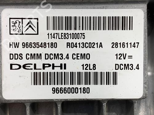 Engine control unit (ECU) CITROËN C5 III (RD_) 2.0 HDi (RDRHD8, RDRHDJ, RDRHR8, RDRHRJ) | BP39303785M57 - Image 4