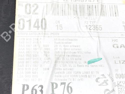 Front left panel VW PASSAT B7 Variant (365) 2.0 TDI | BP39308753C58 - Image 6