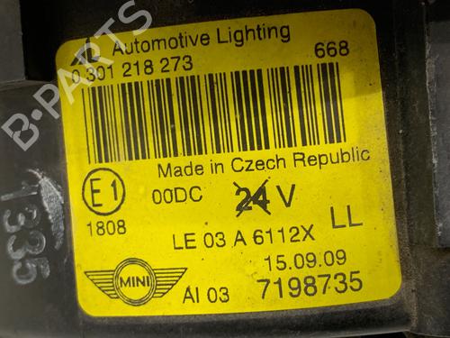 Left headlight MINI MINI (R50, R53) Cooper S | BP39340915C28 - Image 7
