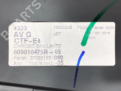 Front left panel RENAULT CAPTUR I (J5_, H5_) 1.2 TCe 120 | BP39375185C58 - Image 5
