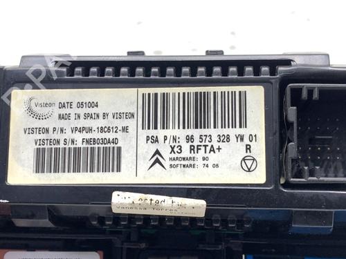Climate control CITROËN C5 II Break (RE_) 1.6 HDi (RE9HZC, RE9HYB) | BP39328037I5 - Image 7