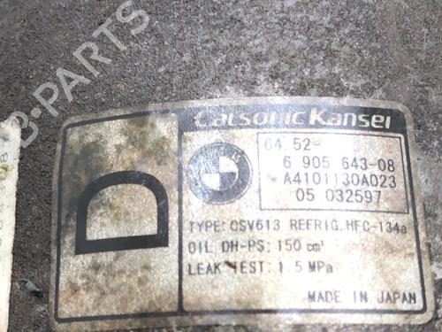 AC compressor BMW X3 (E83) 2.0 d | BP39307497M34 - Image 4