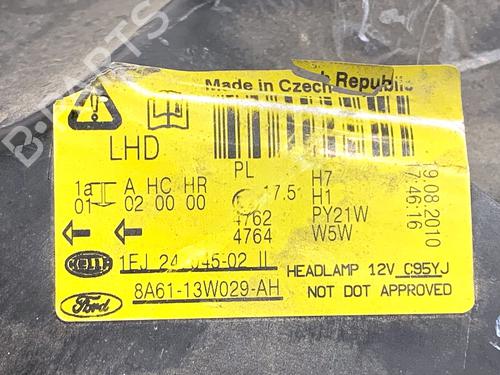 Right headlight FORD FIESTA VI (CB1, CCN) 1.25 | BP39306556C29 - Image 5
