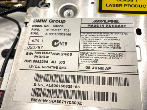 Radio BMW 3 (E90) 320 d | BP39364115E6 - Image 7