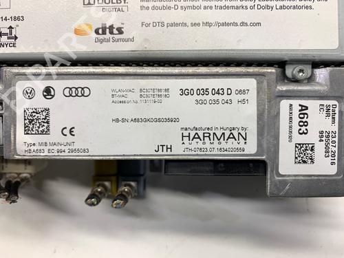 Electronic module VW PASSAT B8 Variant (3G5, CB5) 2.0 TDI | BP39308426M83 - Image 5