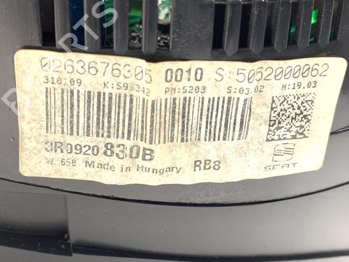 Instrument cluster SEAT EXEO (3R2) 2.0 TDI | BP39288480C47 - Image 4