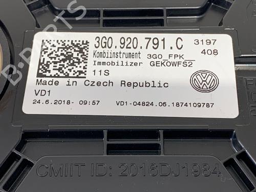 Instrument cluster VW PASSAT B8 Variant (3G5, CB5) 2.0 TDI 4motion | BP39296867C47 - Image 5
