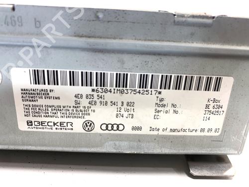 Radio AUDI A8 D3 (4E2, 4E8) 4.0 TDI quattro | BP39349663E6 - Image 3