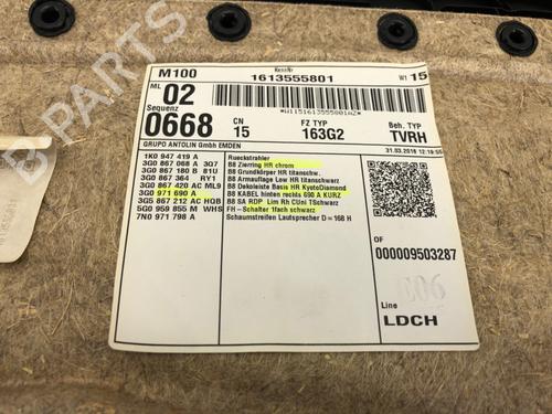 Rear right panel VW PASSAT B8 (3G2, CB2) 1.8 TSI | BP39287063C61  - Image 6