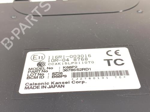 Electronic module SUZUKI SWIFT V (AZ) 1.2 (A2L412, ZC83S) | BP40033756M83 - Image 4