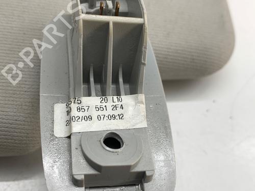 Left sun visor VW GOLF VI (5K1) 1.4 TSI | BP39602845I1 - Image 4