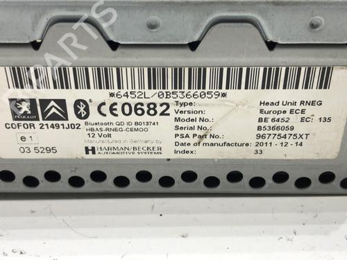 Radio PEUGEOT 807 (EB_) 2.0 HDI | BP39286227E6 - Image 5