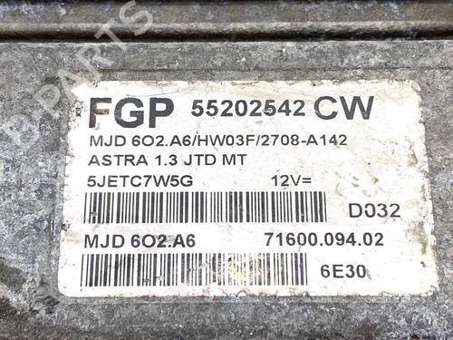 Engine control unit (ECU) OPEL ASTRA H (A04) 1.3 CDTI (L48) | BP39303269M57 - Image 4