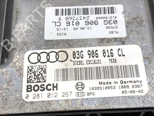Engine control unit (ECU) AUDI A4 B7 Avant (8ED) 2.0 TDI | BP39311470M57 - Image 3