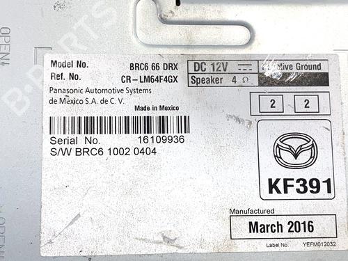Radio MAZDA 3 (BM, BN) 2.0 | BP39309984E6 - Image 4
