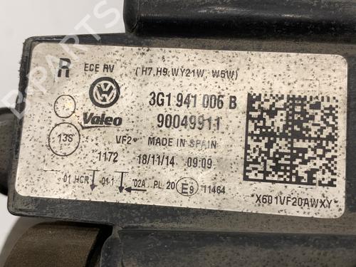 Højre forlygte VW PASSAT B8 Variant (3G5, CB5) 2.0 TDI | BP39297236C29 - Image 6