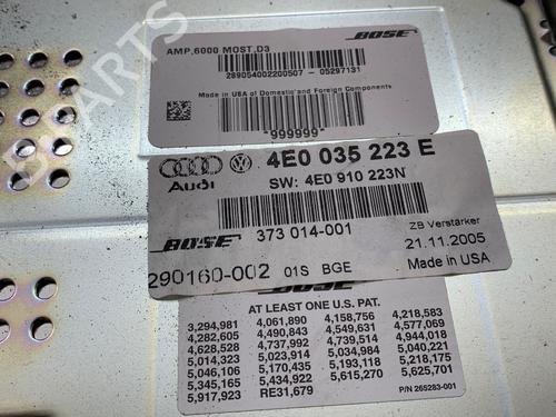 Electronic module AUDI A8 D3 (4E2, 4E8) 3.2 FSI | BP39362207M83 - Image 3