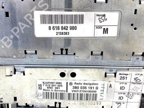 Radio VW PASSAT B5.5 (3B3) 2.5 TDI 4motion | BP39347620E6 - Image 5