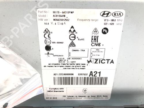 Radio HYUNDAI i30 (PDE, PD, PDEN) 1.4 MPI | BP39280558E6 - Image 4