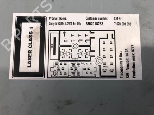 Radio IVECO DAILY VI Bus 50C16 | BP39297043E6 - Image 3