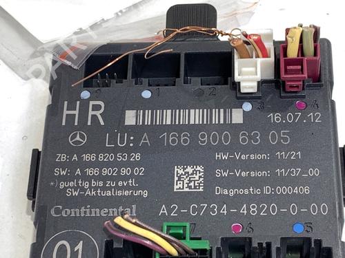 Electronic module MERCEDES-BENZ GL-CLASS (X166) GL 350 CDI / BlueTec 4-matic (166.823, 166.824) | BP39332877M83 - Image 3