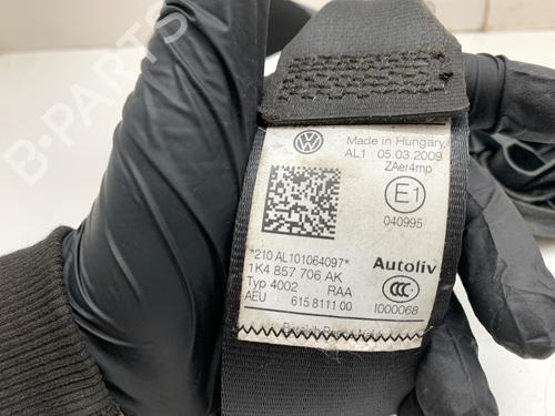 Front right seatbelt VW GOLF VI (5K1) 1.4 TSI | BP39628445I25 - Image 4