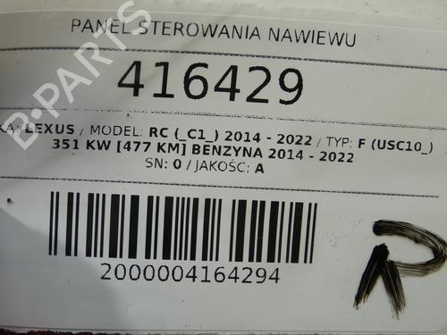 Climate control LEXUS RC (_C1_) F (USC10_, USC10R) | BP39268891I5 - Image 6