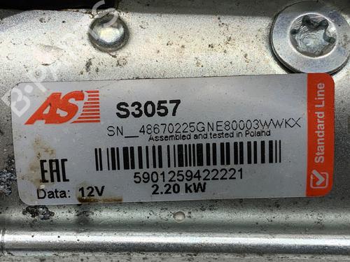 Startmotor CITROËN C3 II (SC_) 1.6 HDi | BP39497155M8 - Image 4