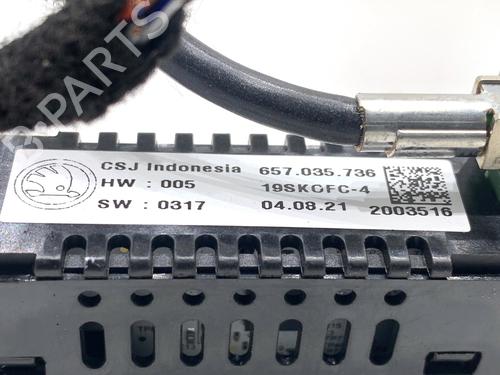 Electronic module SKODA SCALA (NW1) 1.5 TSI | BP39325312M83 - Image 4