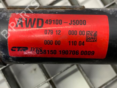 Driveshaft KIA STINGER (CK) 3.3 T-GDi 4WD | BP39296713M37 - Image 4