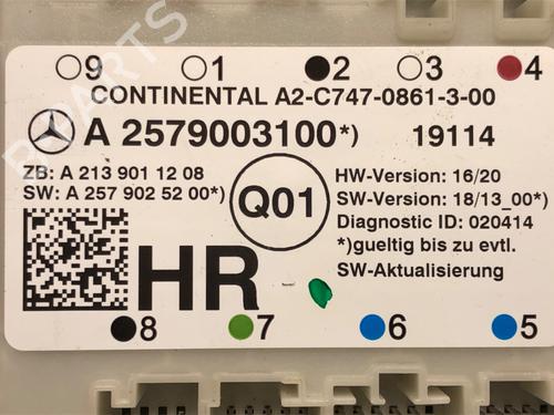 Electronic module MERCEDES-BENZ CLS (C257) AMG CLS 53 EQ Boost 4-Matic+ (257.361) | BP39276093M83 - Image 4