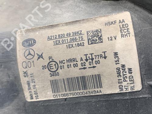 Left headlight MERCEDES-BENZ E-CLASS (W212) E 200 NGT (212.035) | BP39338437C28  - Image 6
