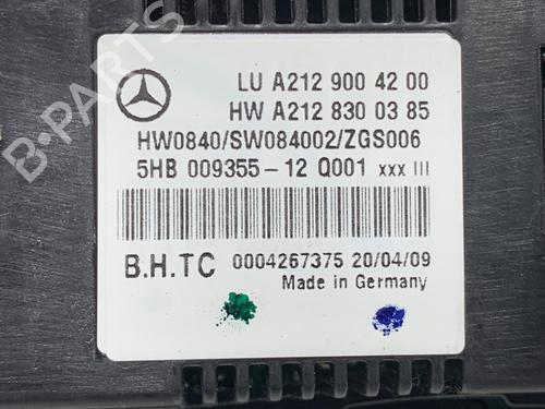 Climate control MERCEDES-BENZ E-CLASS (W212) E 350 CGI (212.057) | BP39299931I5 - Image 5