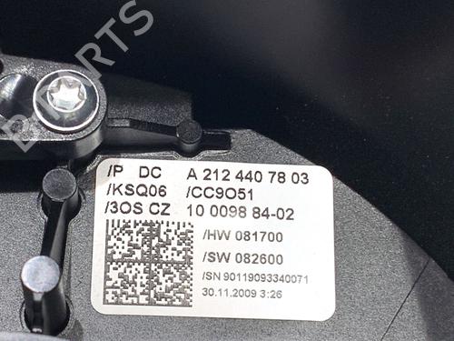 Steering column stalk MERCEDES-BENZ E-CLASS (W212) E 350 CDI (212.025) | BP39340740I23 - Image 6