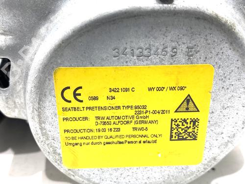 Rear left seatbelt VW T-ROC (A11, D11) 1.5 TSI | BP39309191I29 - Image 4