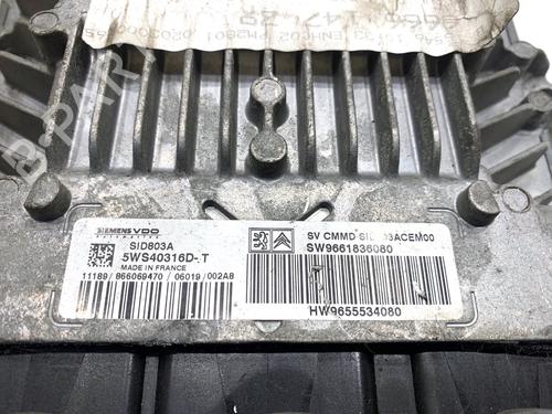 Engine control unit (ECU) PEUGEOT 607 (9D, 9U) 2.0 HDI | BP39347001M57  - Image 6