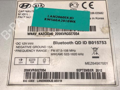 Radio KIA CEE'D (JD) 1.6 CRDi 128 | BP39284205E6 - Image 6