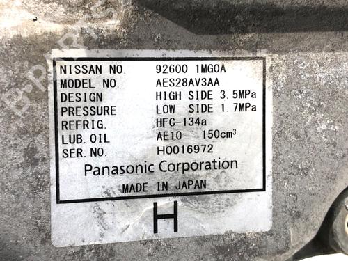 AC compressor NISSAN LEAF (ZE0) Electric | BP39302484M34 - Image 6
