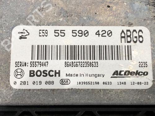 Engine control unit (ECU) OPEL INSIGNIA A (G09) 2.0 CDTI (68) | BP39288199M57 - Image 4