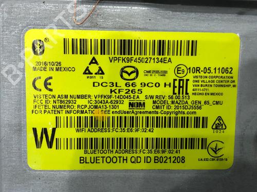 Módulo eletrónico MAZDA 2 Hatchback (DL, DJ) 1.5 SKYACTIV-G | BP39277152M83 - Image 4