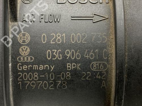 Mass air flow sensor VW EOS (1F7, 1F8) 2.0 TDI | BP40521629M95 - Image 4