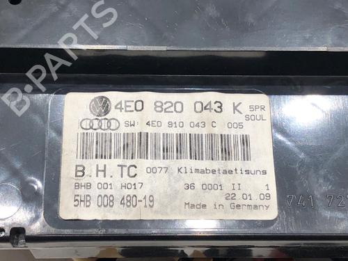 Climate control AUDI A8 D3 (4E2, 4E8) 4.2 TDI quattro | BP39284513I5 - Image 5
