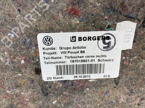 Forreste højre beklædning VW PASSAT B8 (3G2, CB2) 2.0 TDI | BP39348996C59 - Image 6